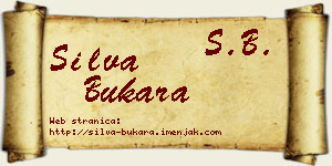 Silva Bukara vizit kartica